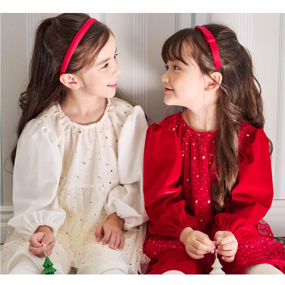 Váy nhung voan lấp lánh Bebezoo cho bé gái BEB4OP105