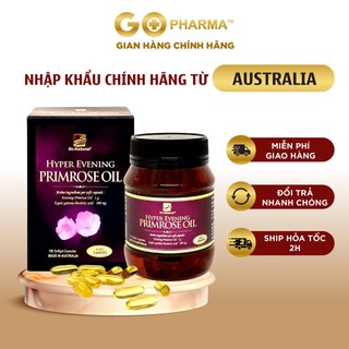 Viên Tinh Dầu Hoa Anh Thảo Dr Natural Hyper Evening Primrose Oil giúp làm đẹp da, giảm nám - Go Pharma