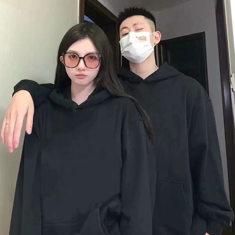 Áo hoodie IHKKE phong cách Hàn Quốc thời trang dành cho cặp đôi