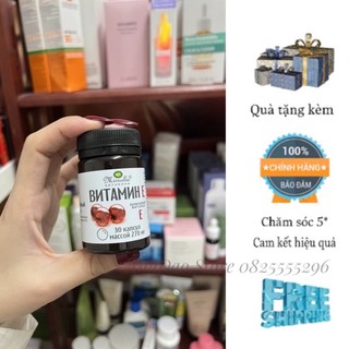 Vitamin E đỏ Nga vitamine Mirrolla hàm lượng 270mg và 400mg 30 viên
