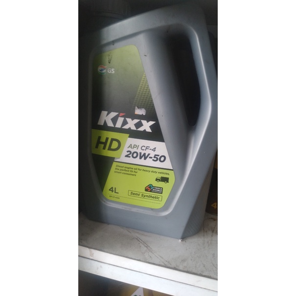 DẦU ĐỘNG CƠ KIXX HD API CF-4 20W50 4 lít