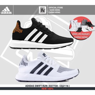 😘 [ HÀNG CHÍNH HÃNG ] Giày Adidas Swift Run WHITE BLACK + BLACK RED WHITE ( CQ2116 - B37730 ) - HÀNG CHÍNH HÃNG 100%