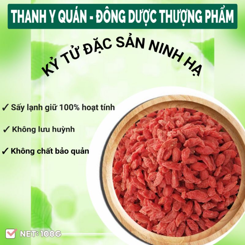KỶ TỬ NINH HẠ, ĐẶC SẢN VÙNG NINH HẠ 100G