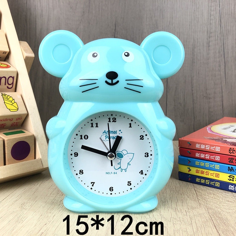 Đồng Hồ Báo Thức Hoạt Hình. Đồng Hồ Báo Thức Cỡ Nhỏ Hình Mèo Máy Doraemon Dễ Thương Sáng Tạo Cho Học Sinh