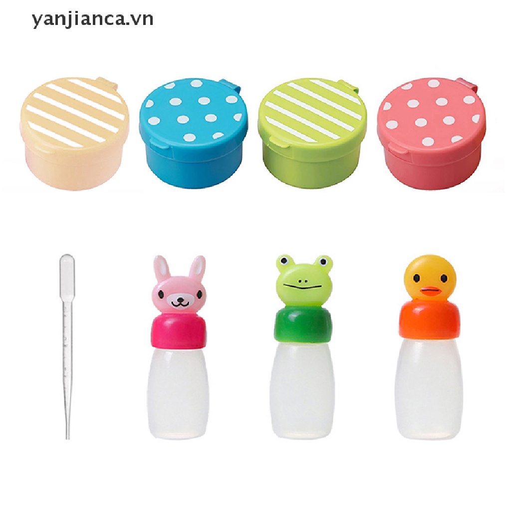 Set 1 / 3 / 4 Lọ Đựng Gia Vị Mini Tiện Dụng
