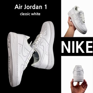  Giày thể thao nam nữ NIKE AIR JORDAN 1 LOW CLASSIC WHITE sản phẩm chính thức 