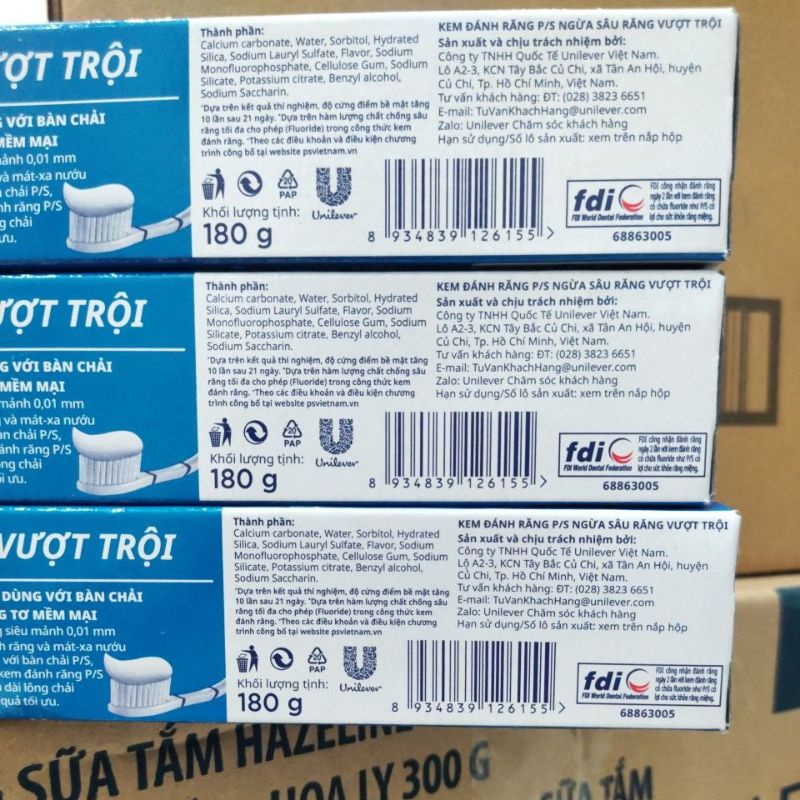 Kem đánh răng p/s