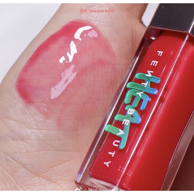 SON BÓNG FENTY BEAUTY MÀU Fenty Glow/ Hot cherry Minisize 2g