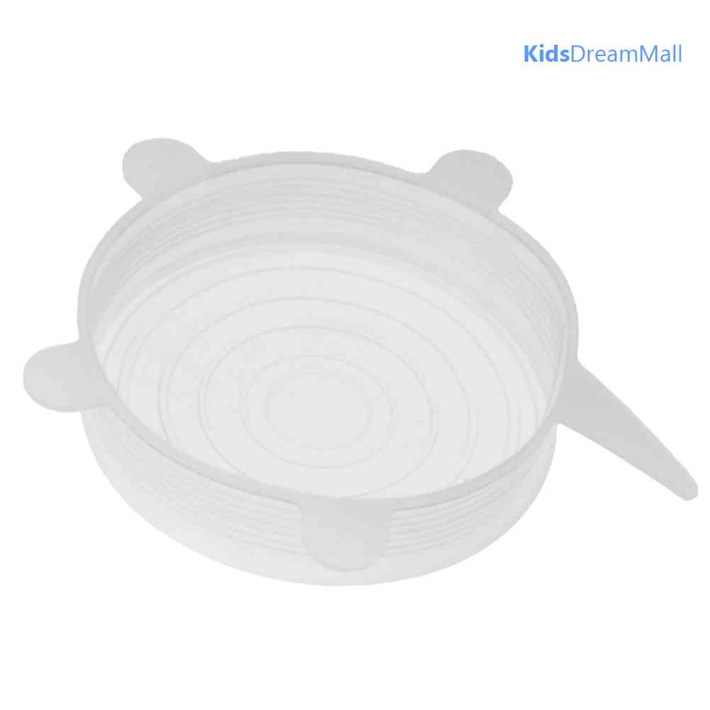 Nắp Silicone Chịu Nhiệt Dùng Nhiều Lần Để Đậy Tô Chén