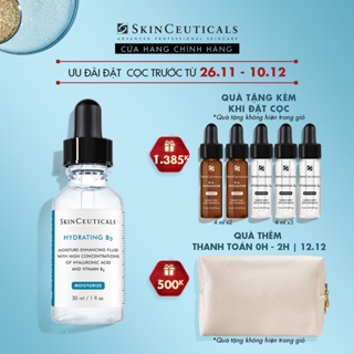 [Ưu đãi đặt trước 10% 26.11-10.12] Bộ Tinh chất Skinceuticals Hydrating B5 dưỡng ẩm, làm sáng da và phục hồi chuyên sâu