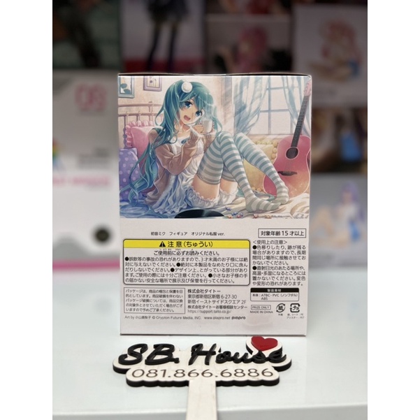 MÔ HÌNH NHÂN VẬT HATSUNE MIKU CHÍNH HÃNG,TAITO