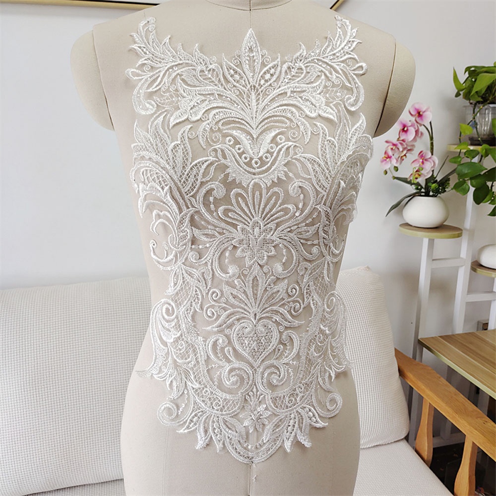 1 Miếng Vá, May Quần Áo Hình Váy Cưới, Kích Thước 48X30Cm