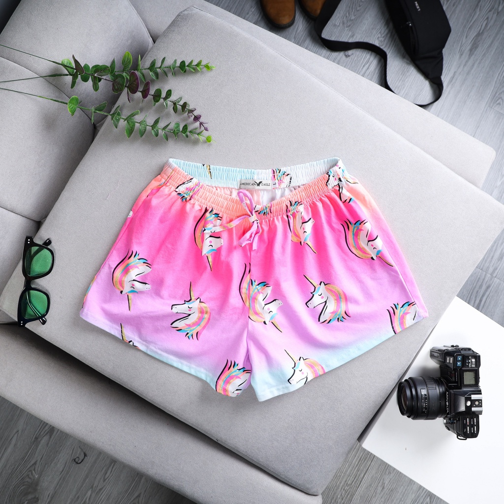 Quần đùi nam  nữ mặc ngủ, ở nhà hay đi chơi 100% cotton