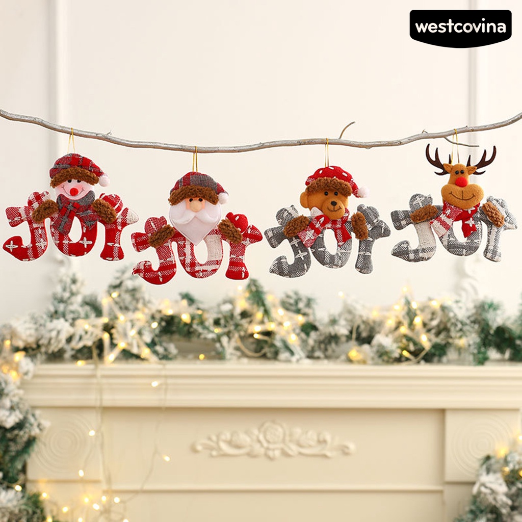 [Hot]☃Búp Bê Vải Trang Trí Cây Thông Giáng Sinh