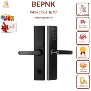 Khóa cửa vân tay August S8307 , khóa cửa điện tử , Khoá cửa chống trộm , Tuya App