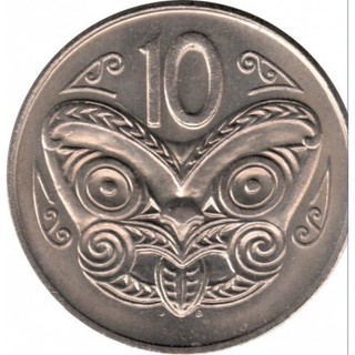Đồng xu 10 cents new zealand 1967-1998
