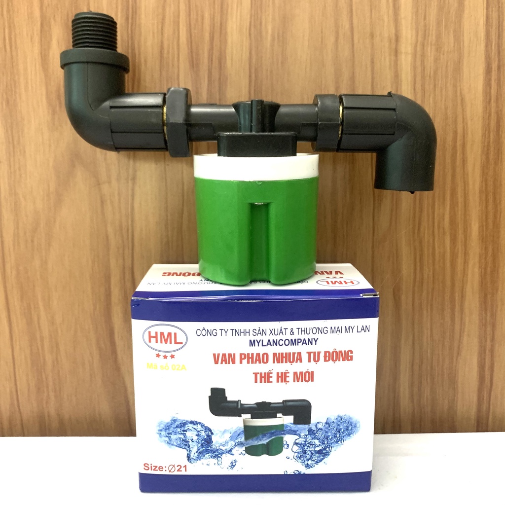 Phao thông minh ren đồng 21mm đứng ,ngang chống tràn tự động cho bồn ,bể nước