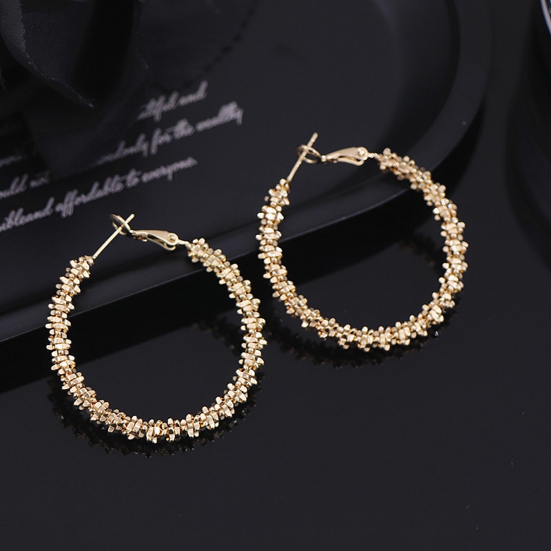 Đôi Bông Tai Khoen Tròn Thời Trang Cho Nữ