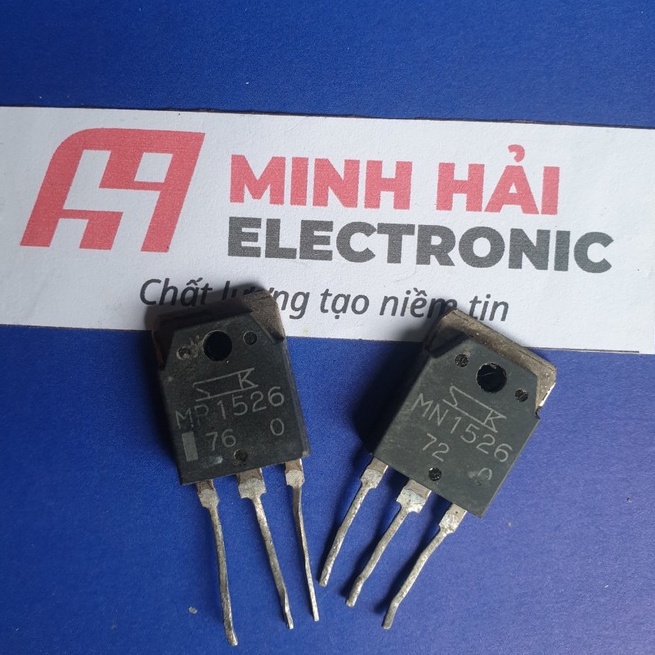 Cặp sò công suất MN1526 + MP1526 hàng chính hãng tháo máy
