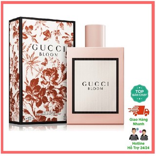 Nước Hoa Nữ Gucci Bloom Hồng 100ml - Nước Hoa Gucci Bloom màu Hồng mùi thơm tiểu thư, Dầu Thơm nữ giá rẻ.