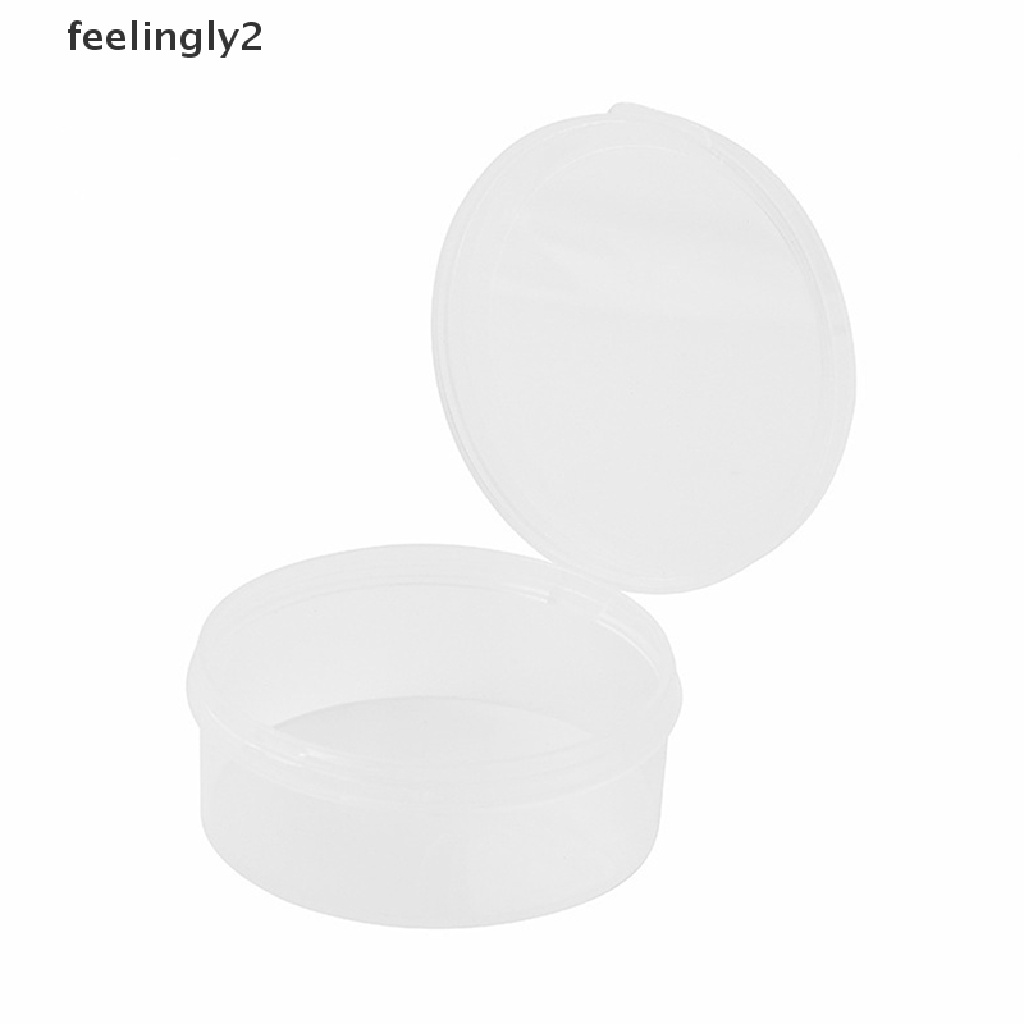 Bộ 3 Hộp Nhựa Trong Suốt 6X2.5cm Đựng Trang Sức Tiện Dụng