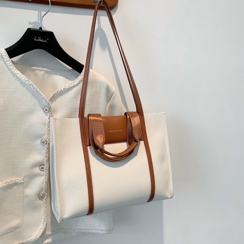 Túi Tote Công Sở Nữ Đeo Vai ĐEO CHÉO CHẦN CHÁM SZ 28 Đi Chơi Đi làm Đi học Thời Trang size 28cm T850