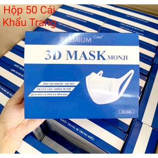 Khẩu trang 3d mask monji hộp 50 cái.