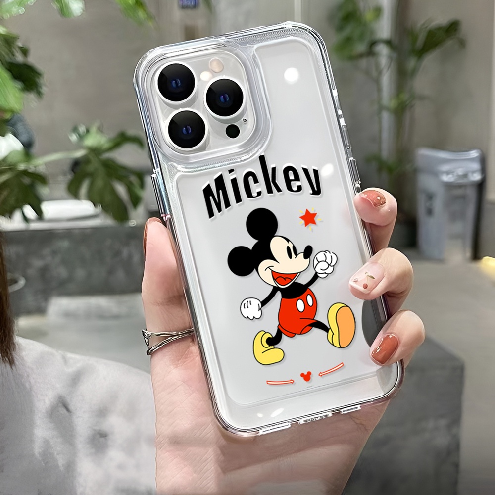 Ốp Điện Thoại Hình Chuột mickey Cho iphone 14ProMax 14Plus 13 11 12 7Plus X XR XS Max 8 7