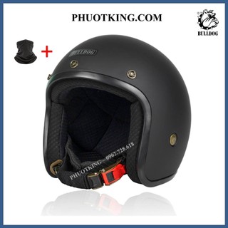 Mũ bảo hiểm 3/4 Bulldog Bravo chính hãng