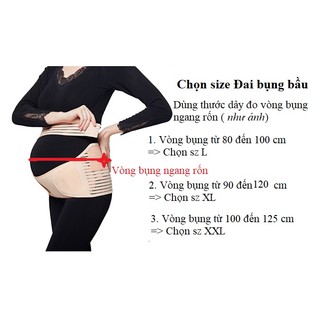 Đai nâng đỡ bụng bầu ( màu trắng )