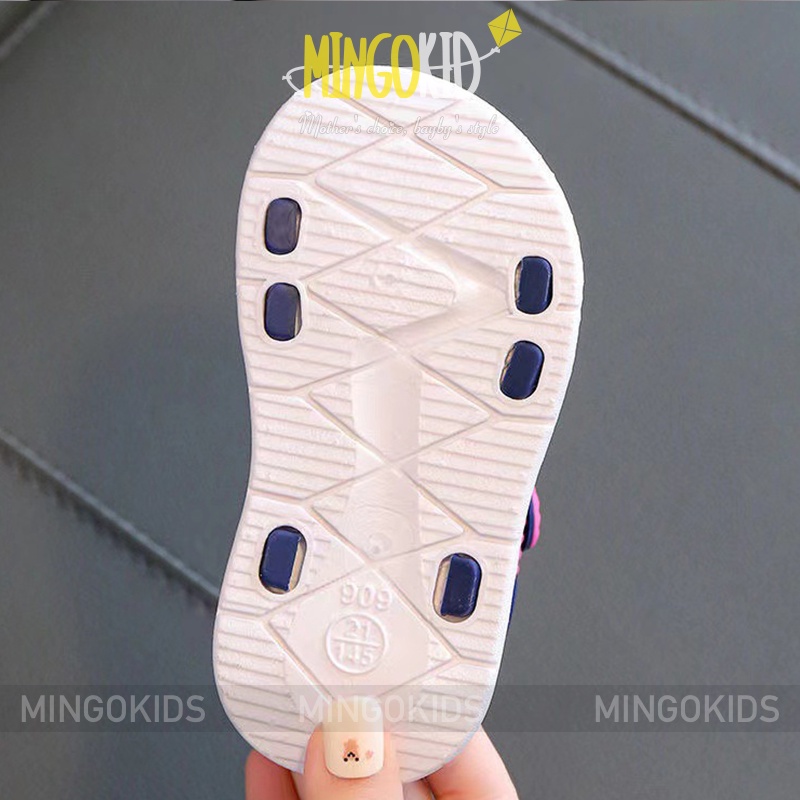 Dép Sandal Đế Mềm Cho Bé trai bé gái chống trượt đế đúc siêu êm mềm MG2-07