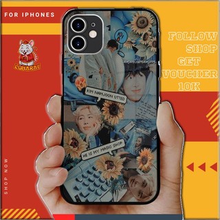 Ốp điện thoại hoa hướng dương LUNARAT iphone 7/8/x/xr/xs/11/12 plus pro max OK-PAP20210051
