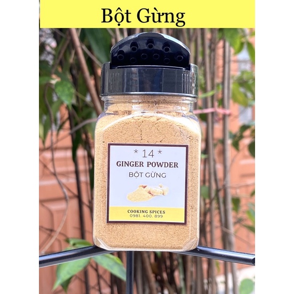 Bột Gừng sạch nguyên chất ( Ginger Powder ). [ Hũ 120ml ]