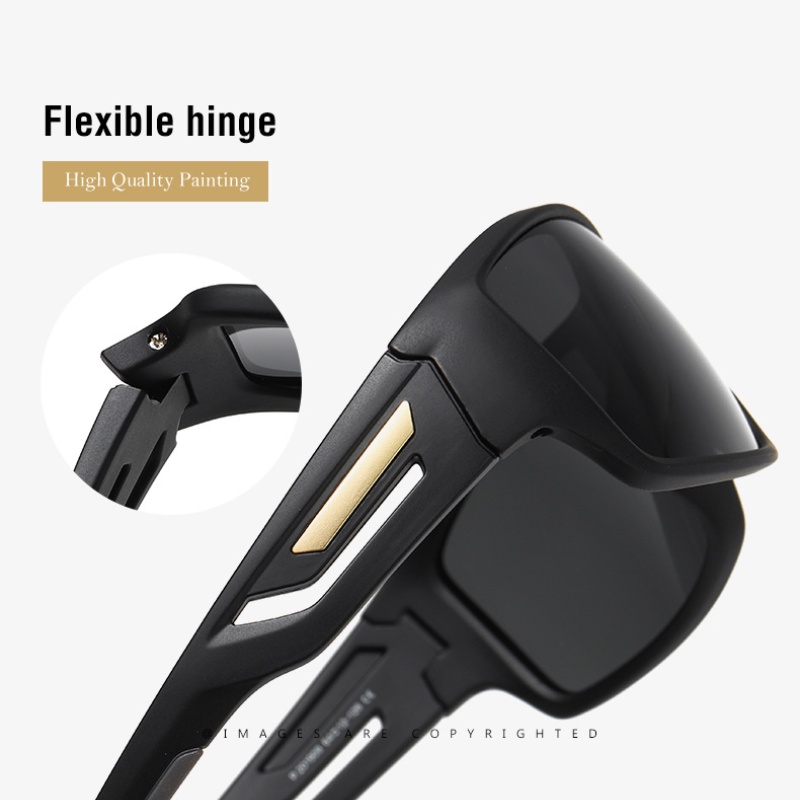 Charmray Kính Mát Phân Cực TR90 Thời Trang Cho Nam