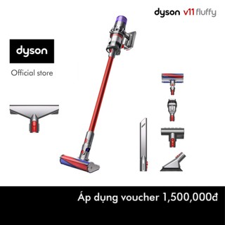 Combo máy hút bụi dyson v11 ™ fluffy và công cụ hút vải đệm chính hãng