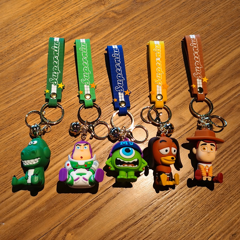Móc Khóa Silicon Hình Nhân Vật Hoạt Hình Toy Story Xinh Xắn