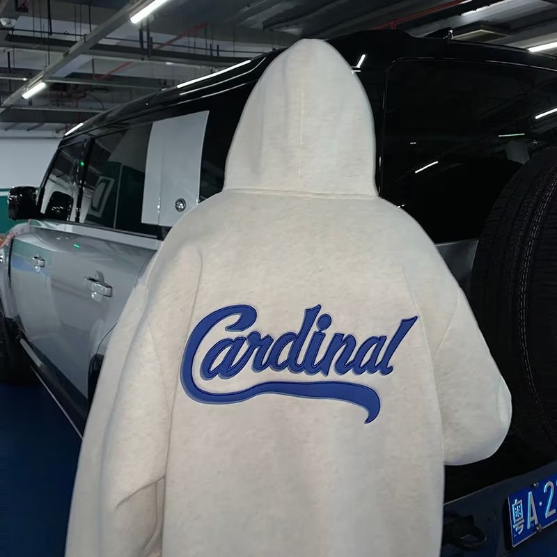 Áo Hoodie Dáng Rộng Tay Dài In Chữ Sáng Tạo Thời Trang Mùa Thu Cho Học Sinh Nam Và Nữ