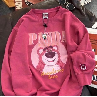 Áo Sweater Panda Strawberry In 5D Vintage Unisex Xuongmayanhthu269 Chất Nỉ Cotton Hàn Quốc Nam Nữ