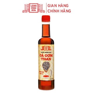 Nước mắm nhỉ cá cơm than 525ml làng chài xưa