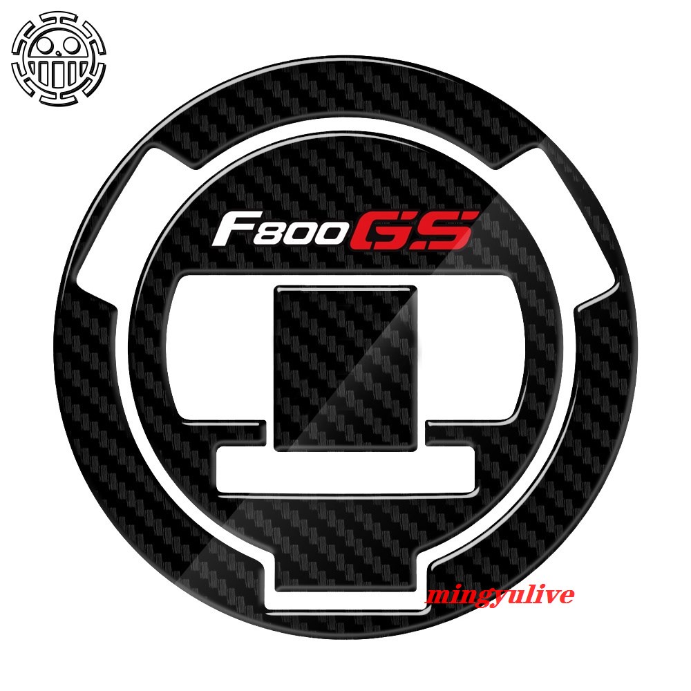 2018 F800gs Xe Tăng Nắp Bao Miếng Lót Carbon-Look Xe Máy Miếng Dán Nhiên Liệu Nắp Khí Bảo Vệ Đề Can 