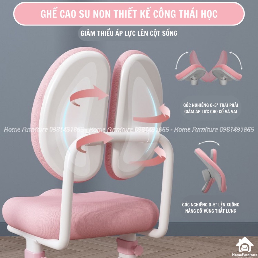 Bộ Bàn Học Chống Gù R4 Tặng Kèm Đèn Led 3 Chống Cận 3 Chế Độ, Giá Đỡ Chống Cằm, Bộ Bút Màu, Bọc Ghế | BigBuy360 - bigbuy360.vn