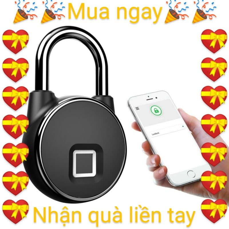 Ổ KHÓA VÂN TAY FINGERPRINTS LOCK P22+ (Kết nối App-Bluetooth)