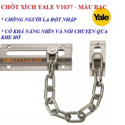 CHỐT AN TOÀN BẠC DẠNG XÍCH YALE