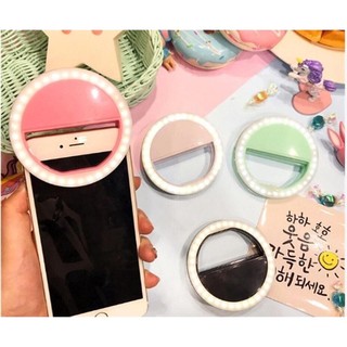 Đèn Led Selfie Ring Light 3 Chế Độ Sáng Nhỏ Gọn
