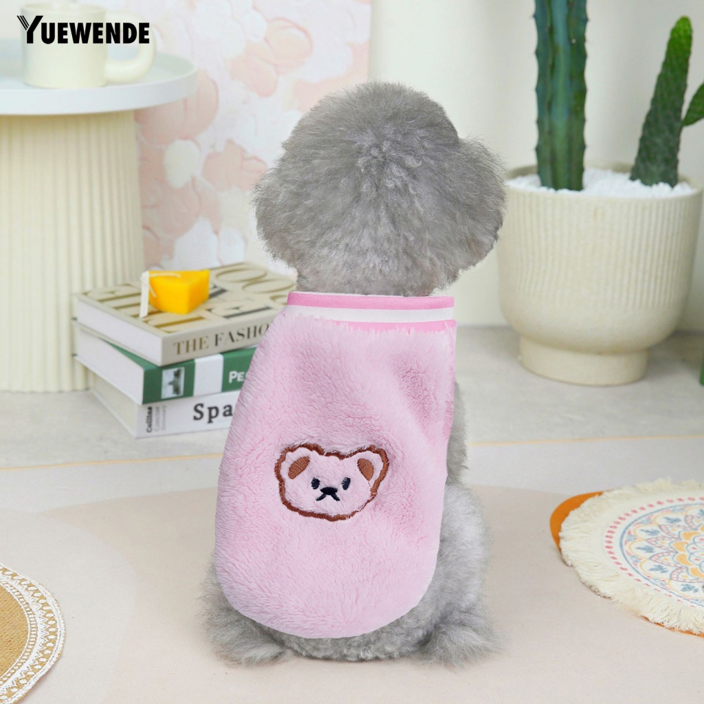 [Yue.z] Áo Khoác Nỉ Hai Ống Thoáng Khí Có Thể Giặt Được Cho Thú Cưng Ngoài Trời
