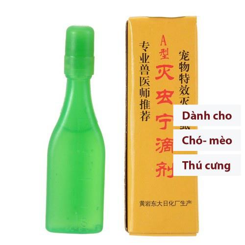 HongKong Orgo New 2,5ml- Thuốc nhỏ gáy diệt ve rận bọ chét