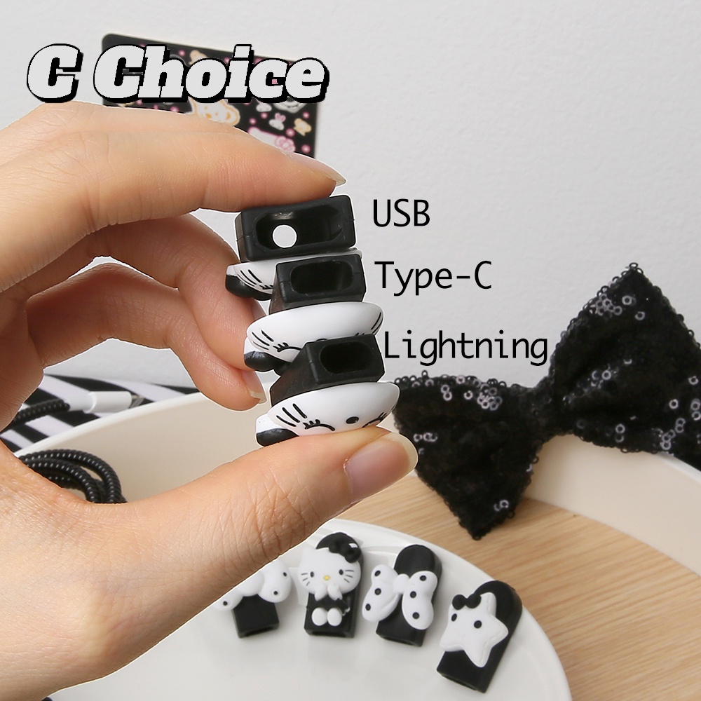 Vỏ Bọc Bảo Vệ Dây Cáp Sạc / Tai Nghe Điện Thoại Android Type C Hình Xoắn Ốc