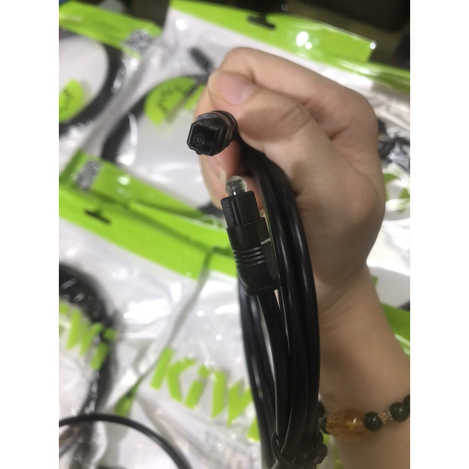 Dây quang 1,5m, cáp optical Kiwi 1.5m, cáp quang tín hiệu âm thanh