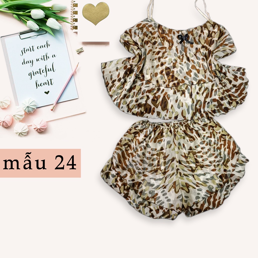 Đồ Bộ Voan 2 Tầng Big Size