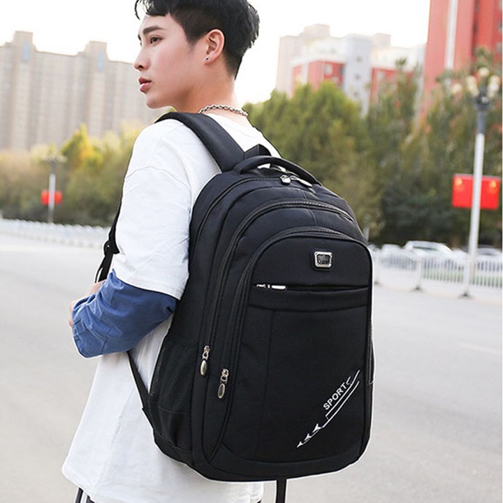 BaLo Phượt  Vải Dù Chống Xước ,  Chống Thấm Nước Kích Thước Lớn Có Ngăn Đựng Laptop